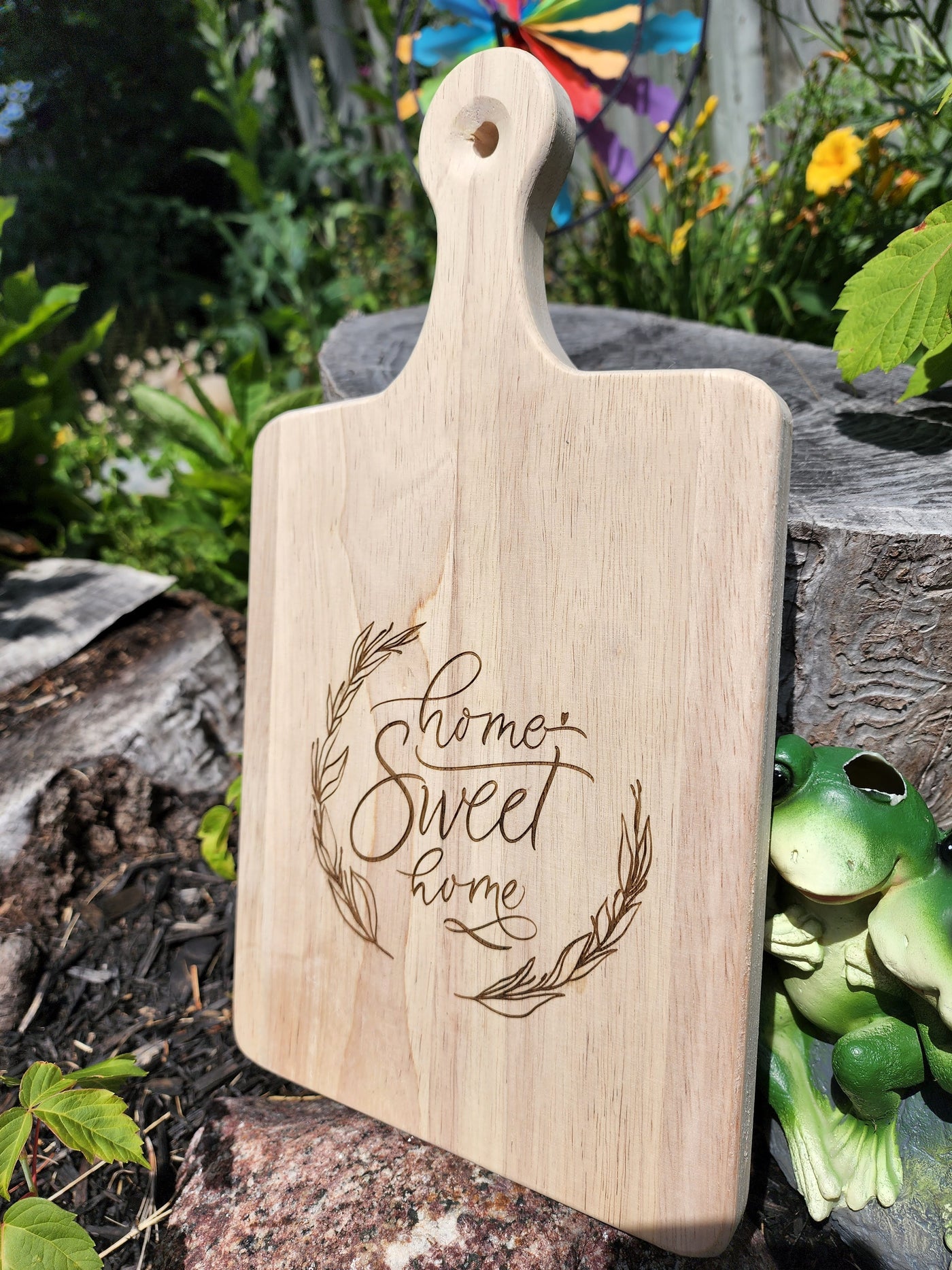 Home Sweet Home - Engraved Charcuterie Board