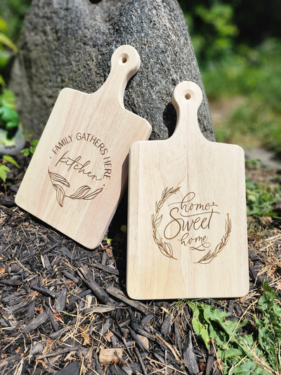 Home Sweet Home - Engraved Charcuterie Board