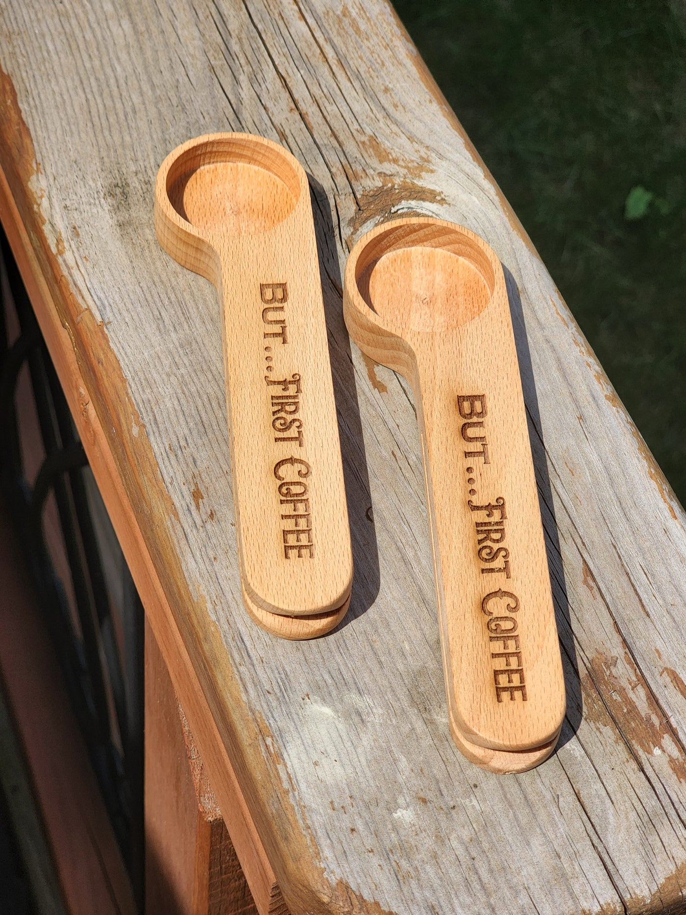 But..First Coffee - Engraved Coffee Scoops