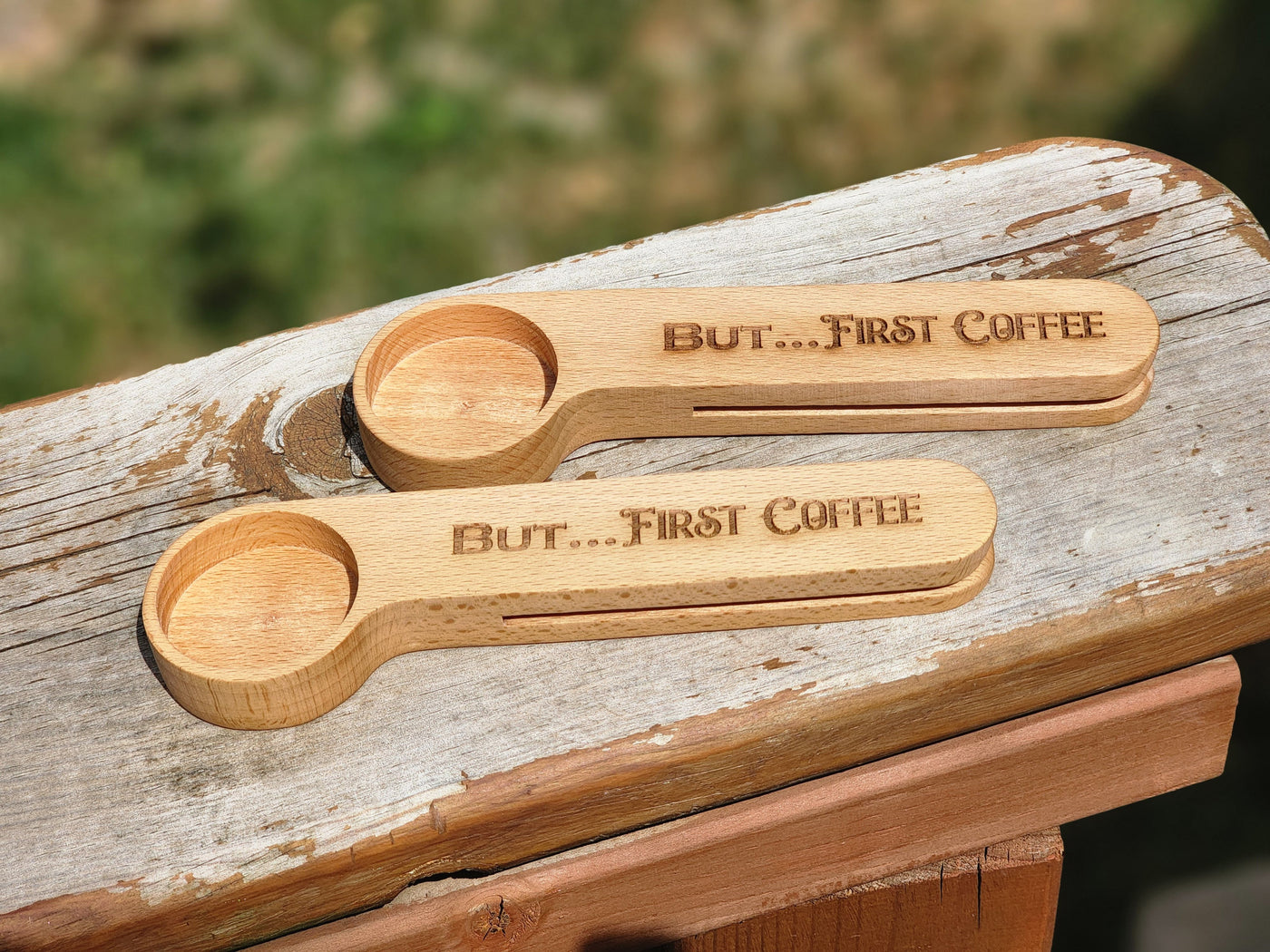 But..First Coffee - Engraved Coffee Scoops