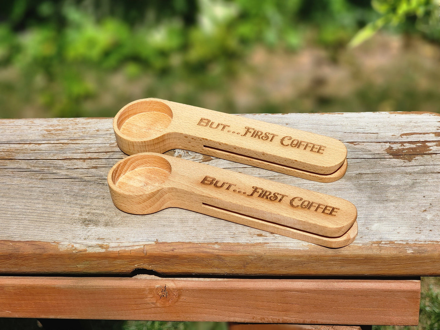 But..First Coffee - Engraved Coffee Scoops