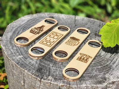 Engraved Wood Bottle Opener