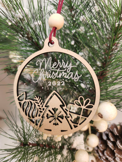 Premium Christmas Laser Cut Ornaments 2022