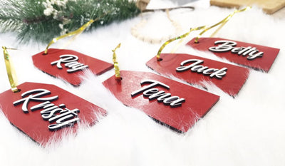 Custom Personalized Stocking Tag