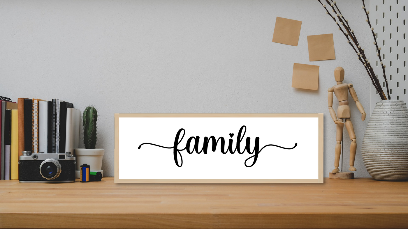 Family - Wooden Family Sign | Home Sign |